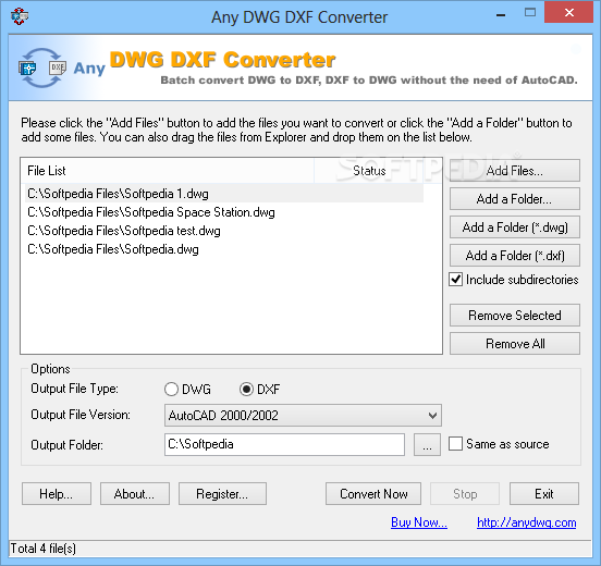 tcw to dxf converter